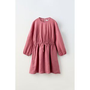 Zara Girls' Lined Long Sleeved Dress